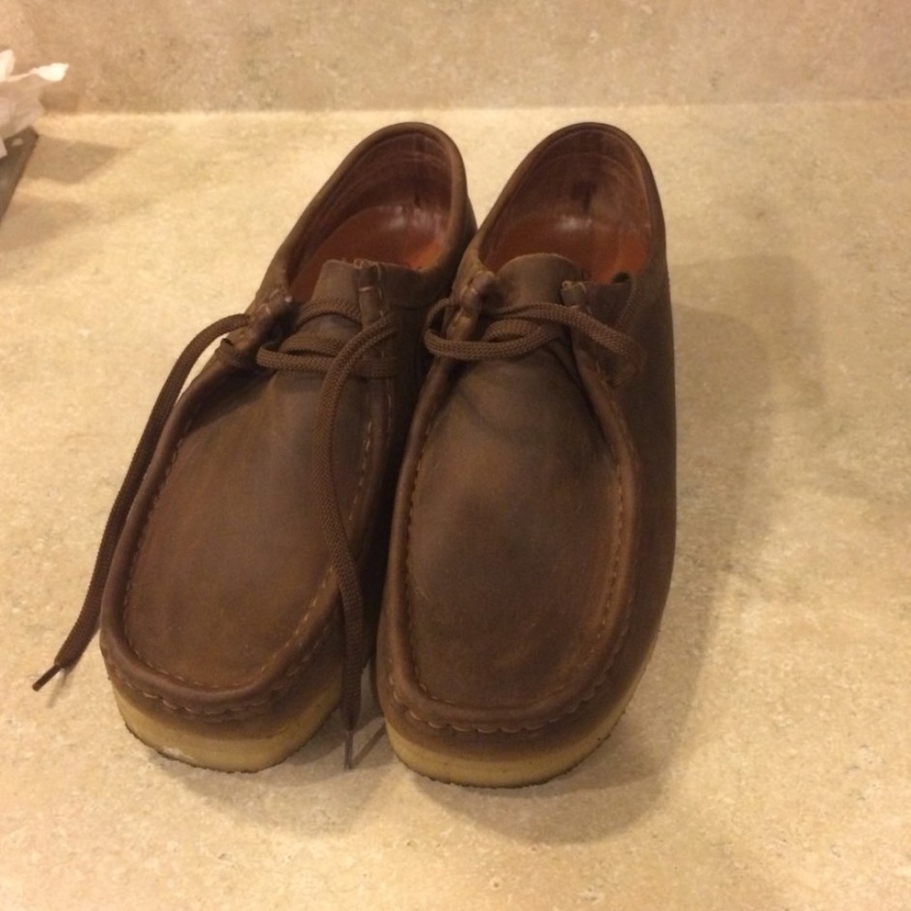 Clarks Originals Wallabee Brown Size 11.5 Shoes